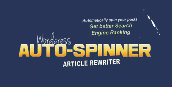 wordpress auto spinner