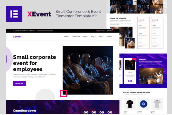 xevent elementor kit