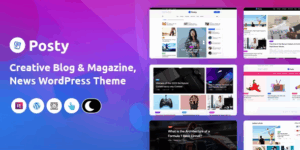 Posty - News Magazine WordPress Theme